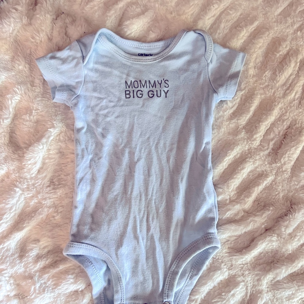 Mommy's Big Guy, light blue
